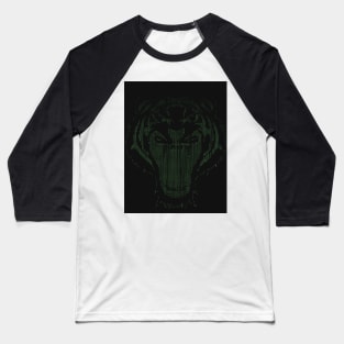 Techno Tiger Baseball T-Shirt